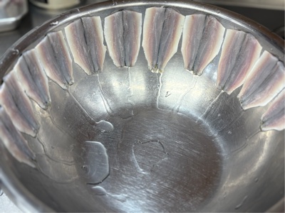 鱧しゃぶ鍋に松茸を！