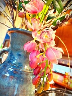 シンビジューム　咲きました